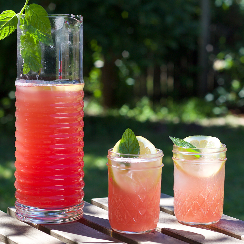 watermelon mint mocktail