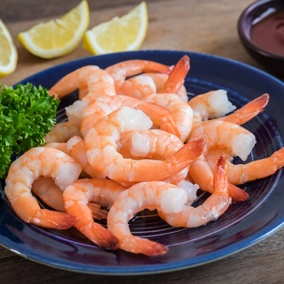 classic boiled shrimp