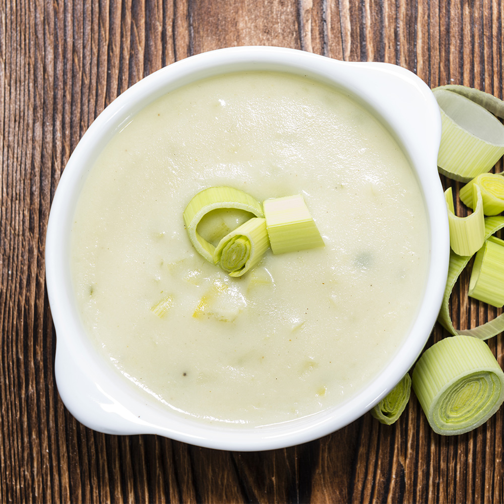 leek and russet potato soup