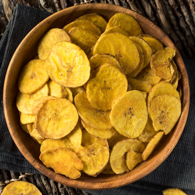 crispy plantain chips