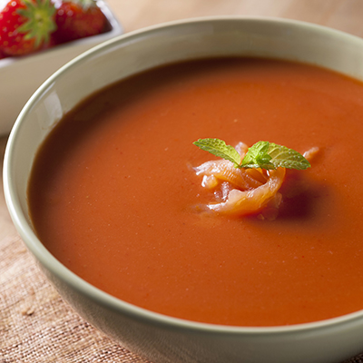 strawberry gazpacho