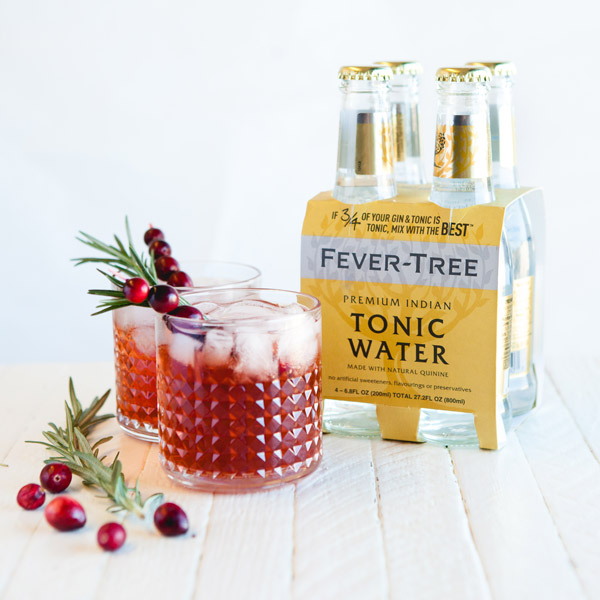 cranberry gin and tonic