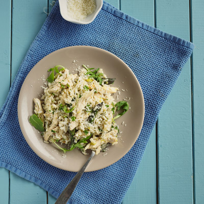 baked chicken risotto