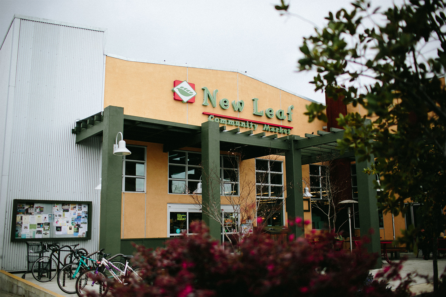 new leaf market West Side store partner logos