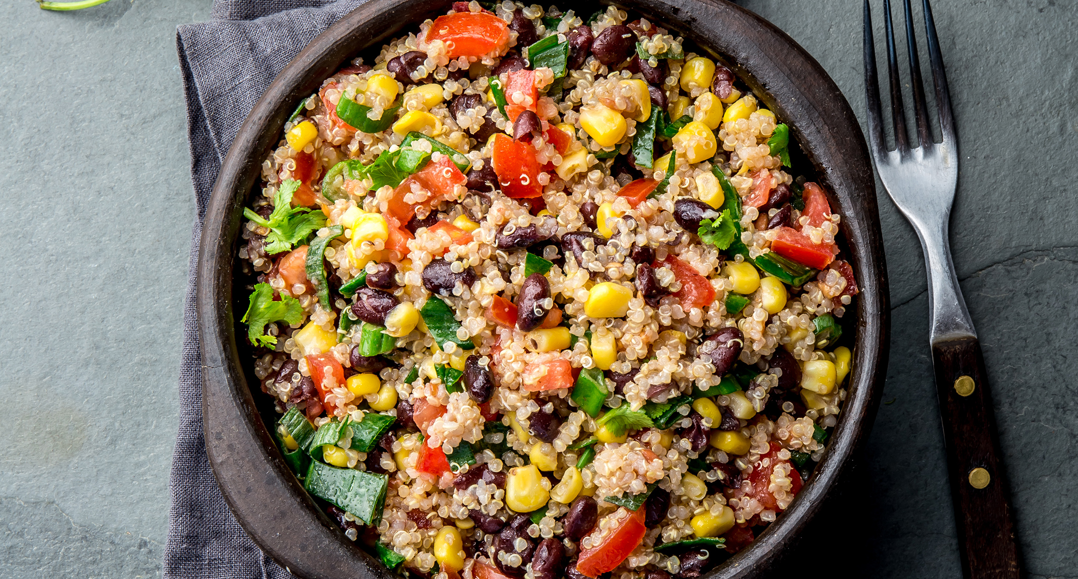 festive black bean salad