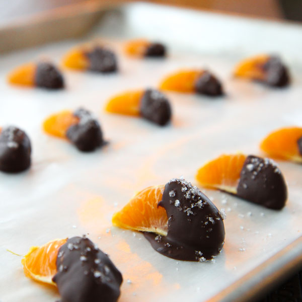 New Leaf - Salted Dark Chocolate Tangerines