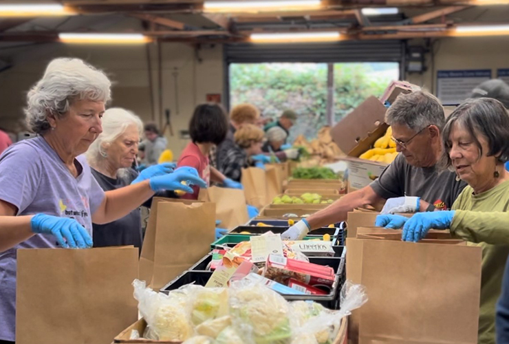 Grey Bears volunteers