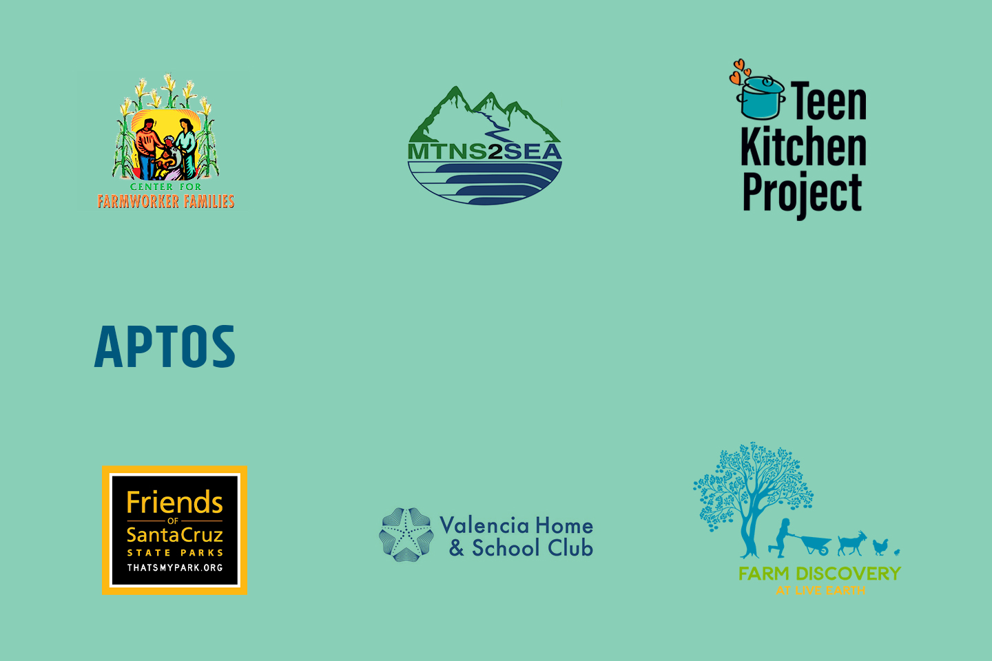 Aptos Store Community Partner Logos