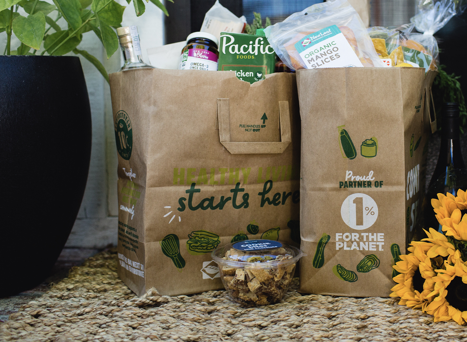 New Leaf Community Markets +  1% For The Planet 